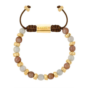 Galini. A fabulous bracelet with an amazing combination of stones and full on character. 