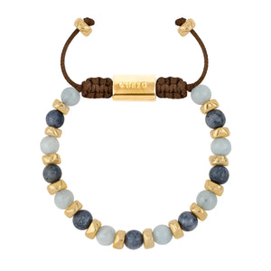 Galini. A fabulous bracelet with an amazing combination of stones and full on character. 